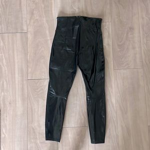 SPANX Faux Patent Leather Leggings